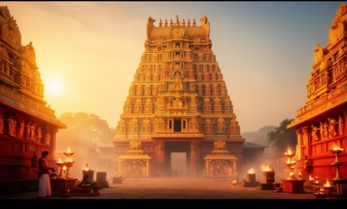 Ancient temple architecture in Telangana reflecting the state's spiritual and cultural heritage.