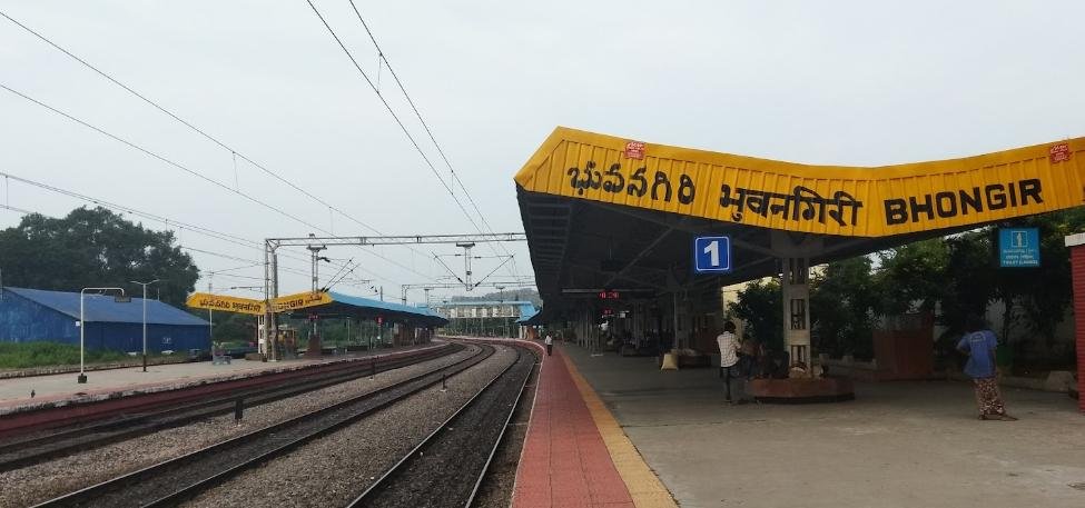 Train root for yadadri temple