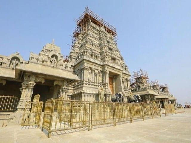 New constructed Famous temple in Telangana.